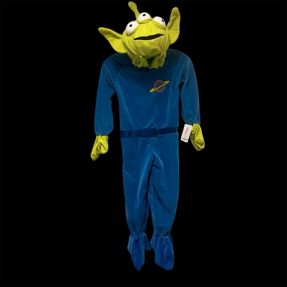 Disney Store Toy Story Green Alien Costume size small 6/6X